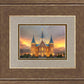 Provo City Center Temple Burning Sky