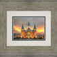 Provo City Center Temple Burning Sky