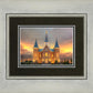 Provo City Center Temple Burning Sky