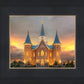 Provo City Center Temple Burning Sky