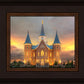Provo City Center Temple Burning Sky