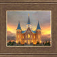 Provo City Center Temple Burning Sky