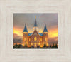 Provo City Center Temple Burning Sky