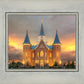 Provo City Center Temple Burning Sky