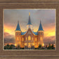 Provo City Center Temple Burning Sky