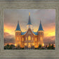Provo City Center Temple Burning Sky