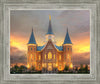 Provo City Center Temple Burning Sky