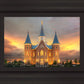 Provo City Center Temple Burning Sky