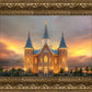 Provo City Center Temple Burning Sky