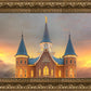 Provo City Center Temple Burning Sky