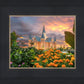 Provo City Center Temple Orange Flowers