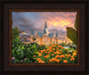 Provo City Center Temple Orange Flowers