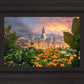 Provo City Center Temple Orange Flowers