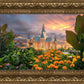 Provo City Center Temple Orange Flowers