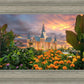 Provo City Center Temple Orange Flowers