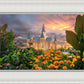 Provo City Center Temple Orange Flowers