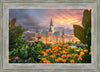 Provo City Center Temple Orange Flowers