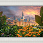 Provo City Center Temple Orange Flowers