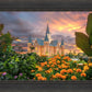 Provo City Center Temple Orange Flowers