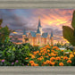 Provo City Center Temple Orange Flowers