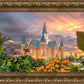 Provo City Center Temple Orange Flowers