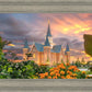 Provo City Center Temple Orange Flowers