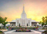 Idaho Falls Temple Summer Glow