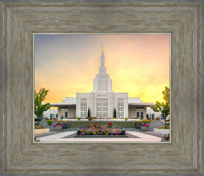 Idaho Falls Temple Summer Glow
