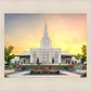 Idaho Falls Temple Summer Glow