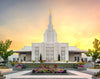 Idaho Falls Temple Summer Glow