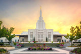 Idaho Falls Temple Summer Glow