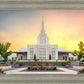Idaho Falls Temple Summer Glow