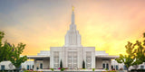 Idaho Falls Temple Summer Glow