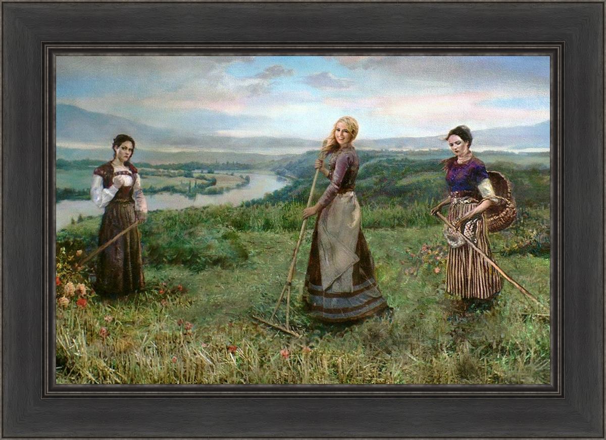 Three Sisters - Sad, Glad and Mad
