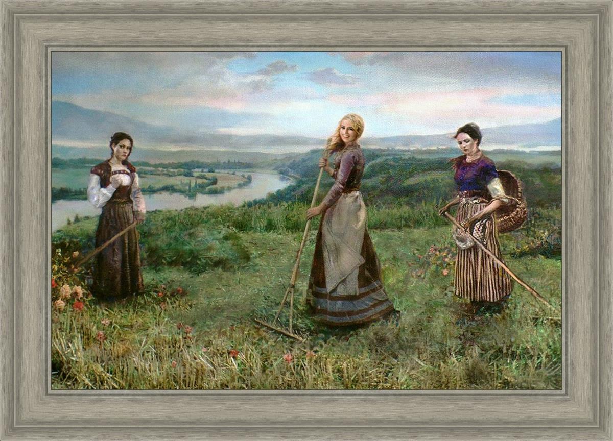 Three Sisters - Sad, Glad and Mad