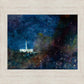Provo Temple a Pillar of Fire by Night