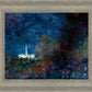 Provo Temple a Pillar of Fire by Night
