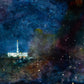 Provo Temple a Pillar of Fire by Night