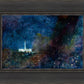 Provo Temple a Pillar of Fire by Night
