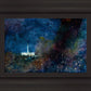 Provo Temple a Pillar of Fire by Night