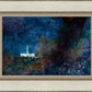 Provo Temple a Pillar of Fire by Night