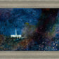 Provo Temple a Pillar of Fire by Night