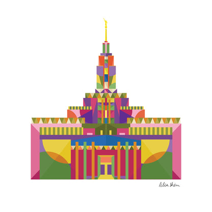 The Colors of the Temple Draper