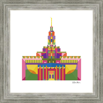 The Colors of the Temple Draper