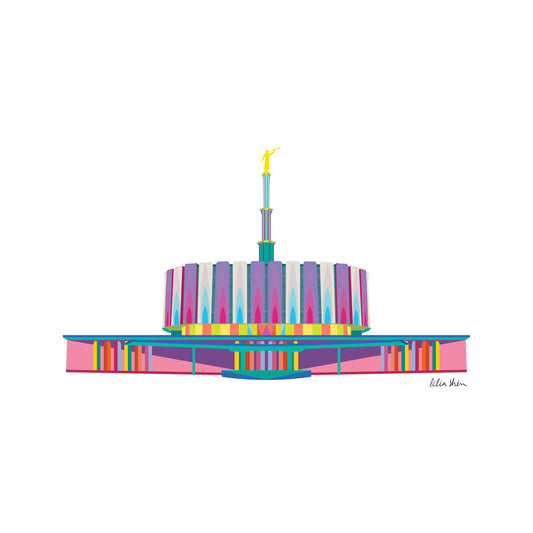 The Colors of the Temple Provo