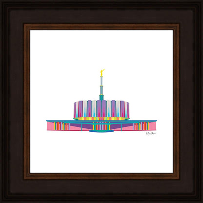 The Colors of the Temple Provo