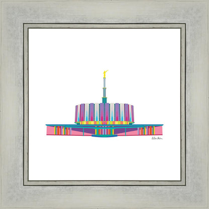 The Colors of the Temple Provo