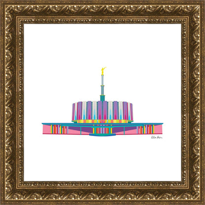 The Colors of the Temple Provo