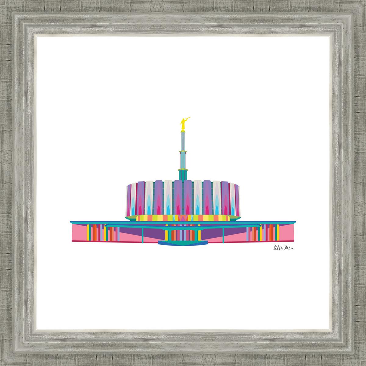 The Colors of the Temple Provo