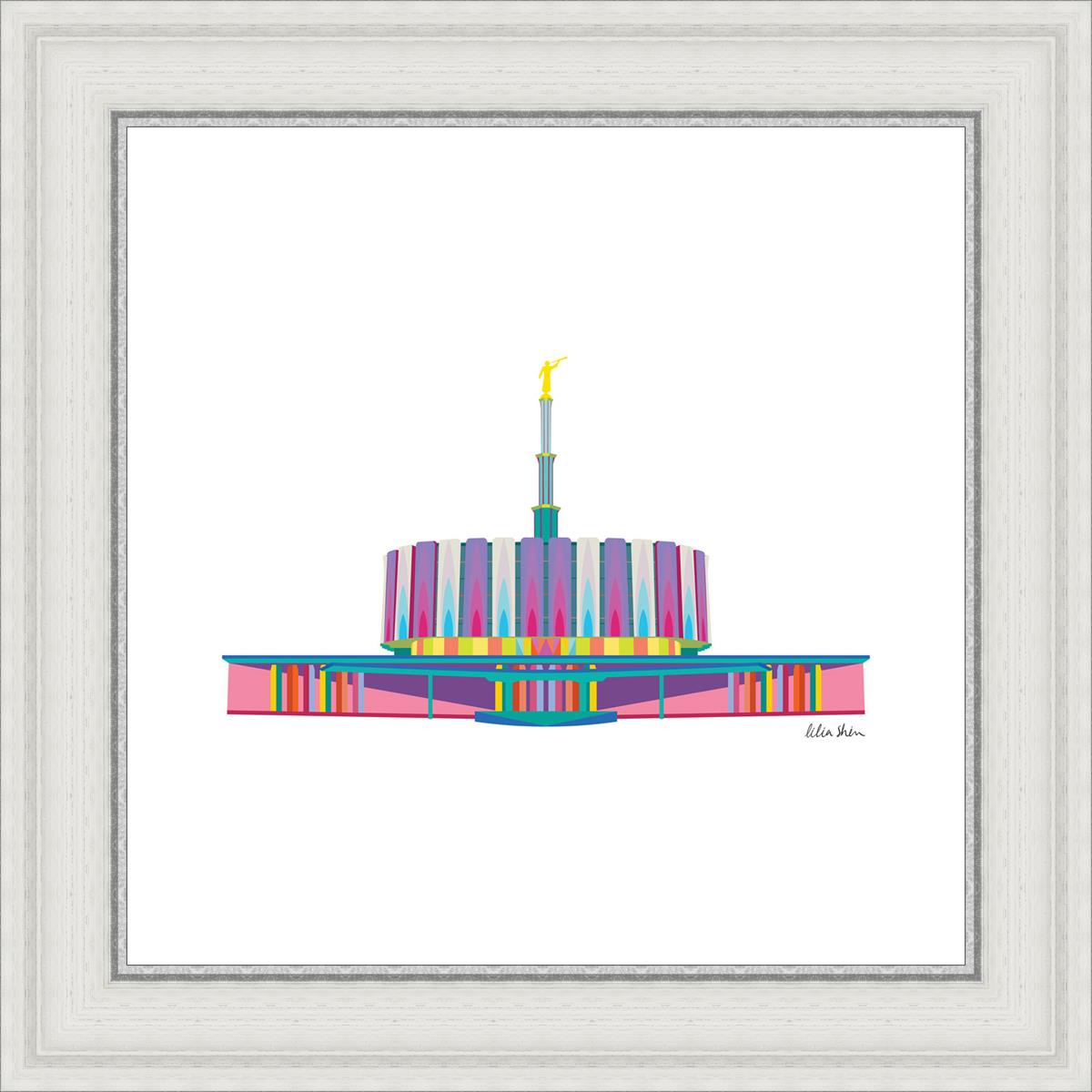 The Colors of the Temple Provo